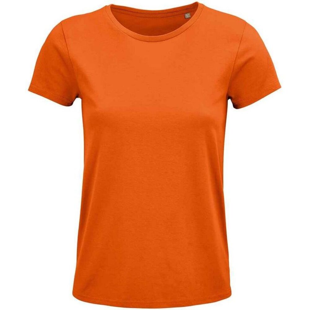 SOLS Womens/Ladies Crusader T-Shirt / Orange